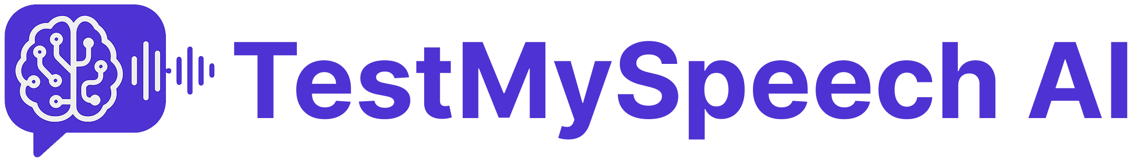 TestMySpeech AI Logo